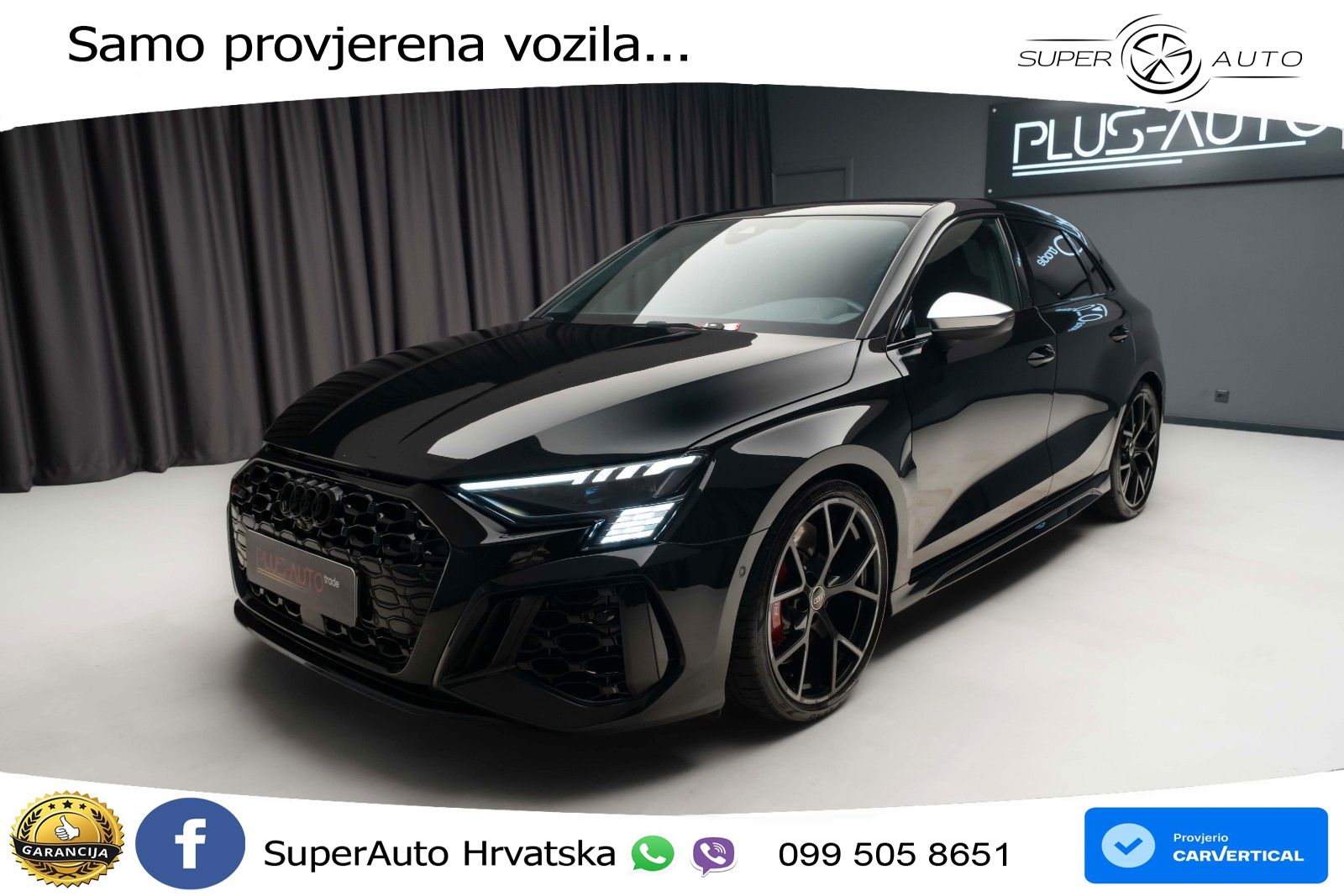 Audi RS3 Sportback 2.5 TFSI (400 KS) quattro S tronic