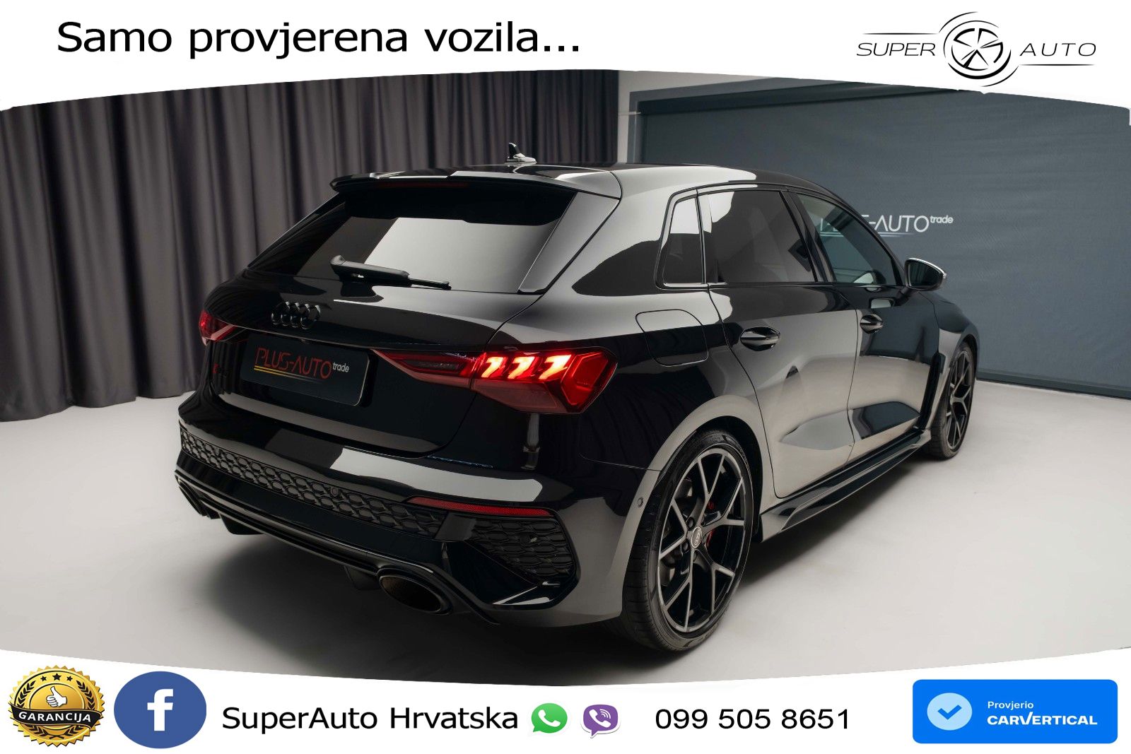 Audi RS3 Sportback 2.5 TFSI (400 KS) quattro S tronic