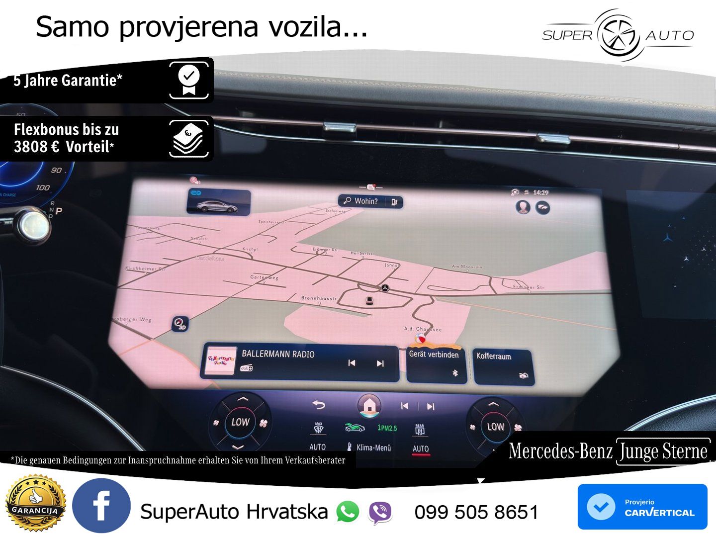 Mercedes EQE 500 100 kWh (408 KS) 4MATIC AMG ACC+HEAD+GR SJED+360+PANO