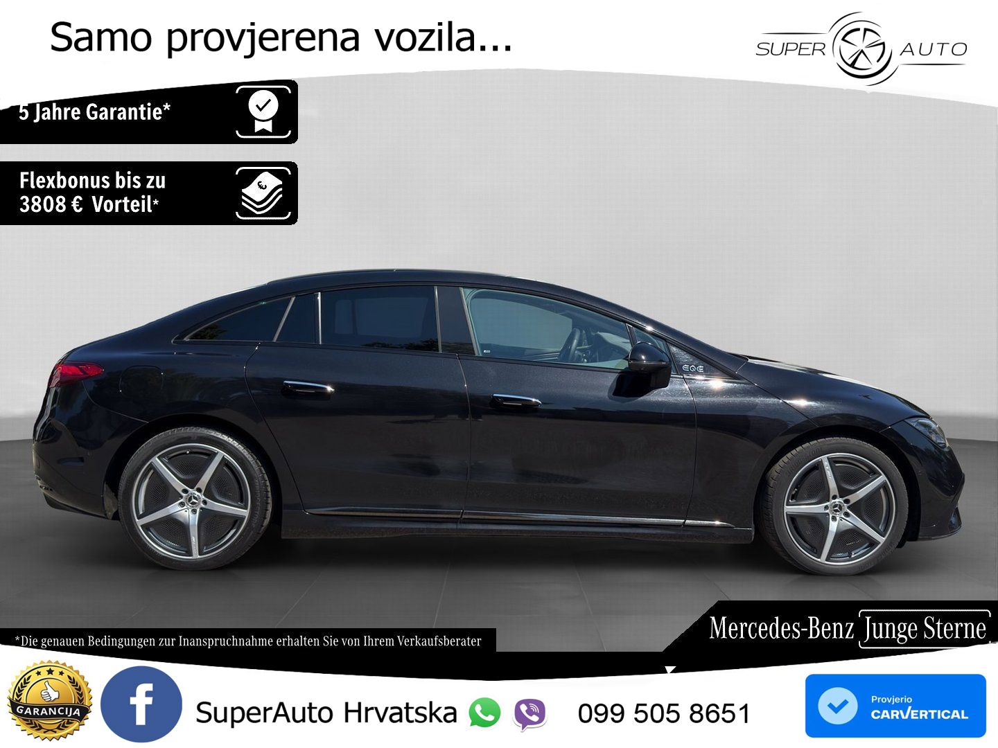 Mercedes EQE 500 100 kWh (408 KS) 4MATIC AMG ACC+HEAD+GR SJED+360+PANO