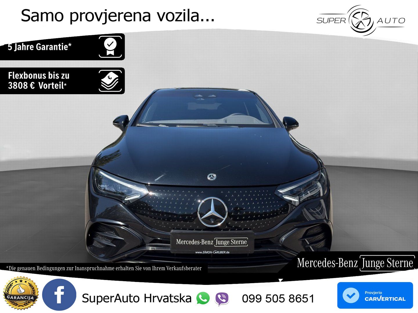 Mercedes EQE 500 100 kWh (408 KS) 4MATIC AMG ACC+HEAD+GR SJED+360+PANO