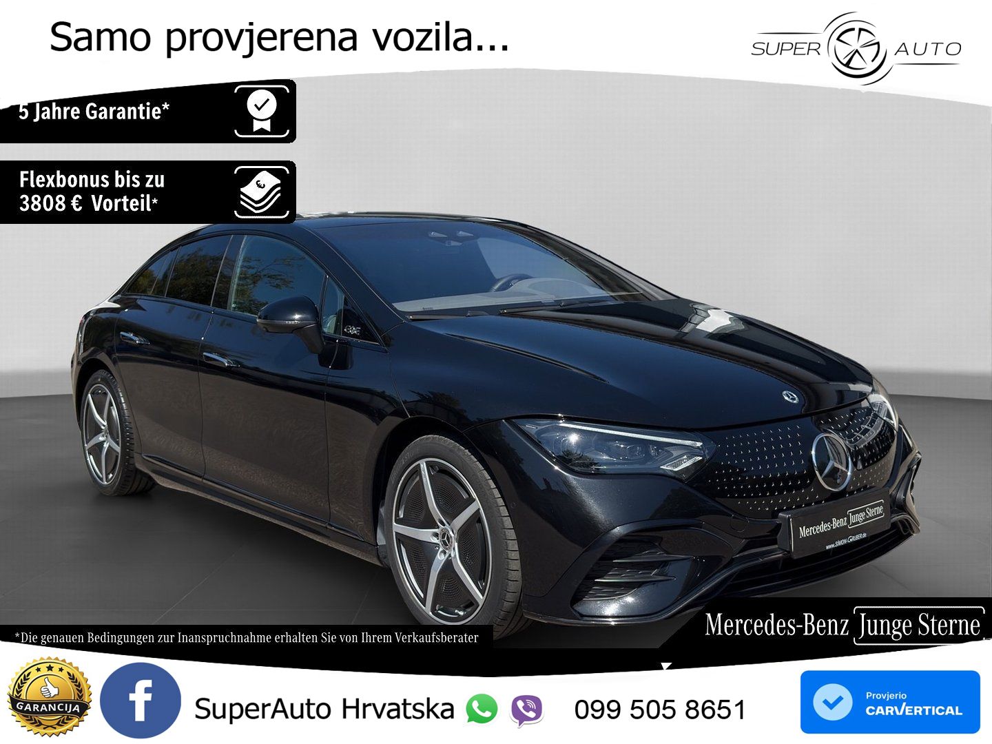 Mercedes EQE 500 100 kWh (408 KS) 4MATIC AMG ACC+HEAD+GR SJED+360+PANO