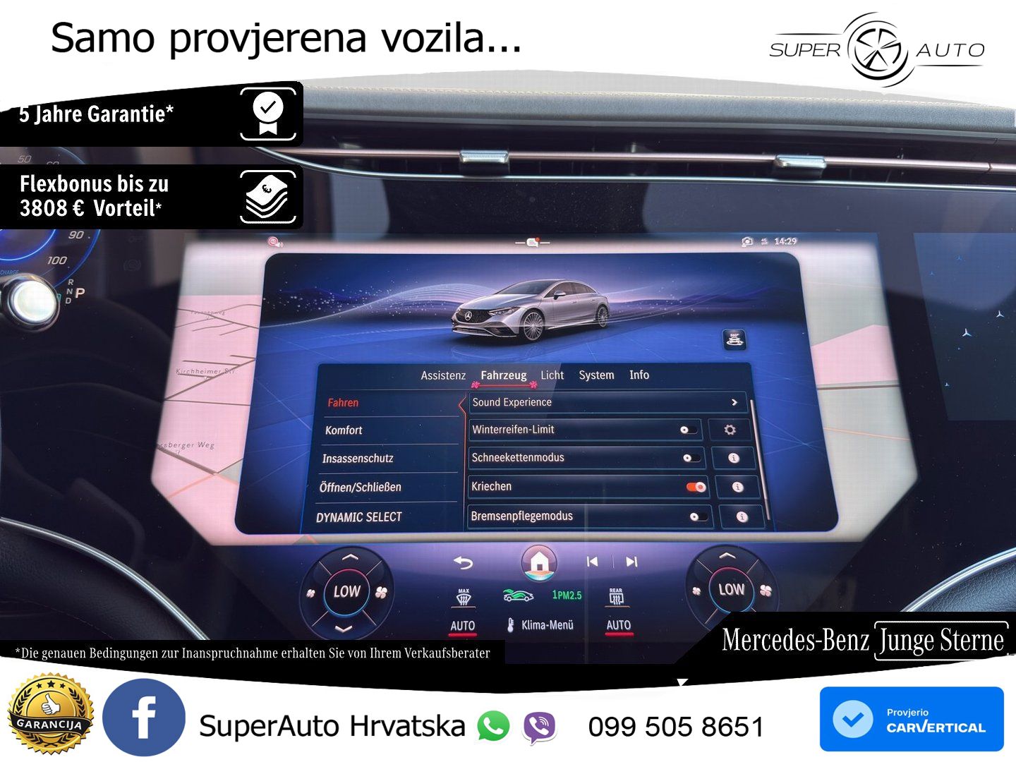 Mercedes EQE 500 100 kWh (408 KS) 4MATIC AMG ACC+HEAD+GR SJED+360+PANO