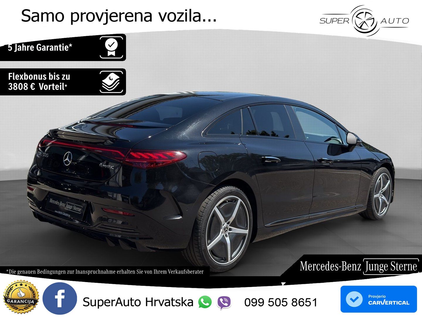 Mercedes EQE 500 100 kWh (408 KS) 4MATIC AMG ACC+HEAD+GR SJED+360+PANO