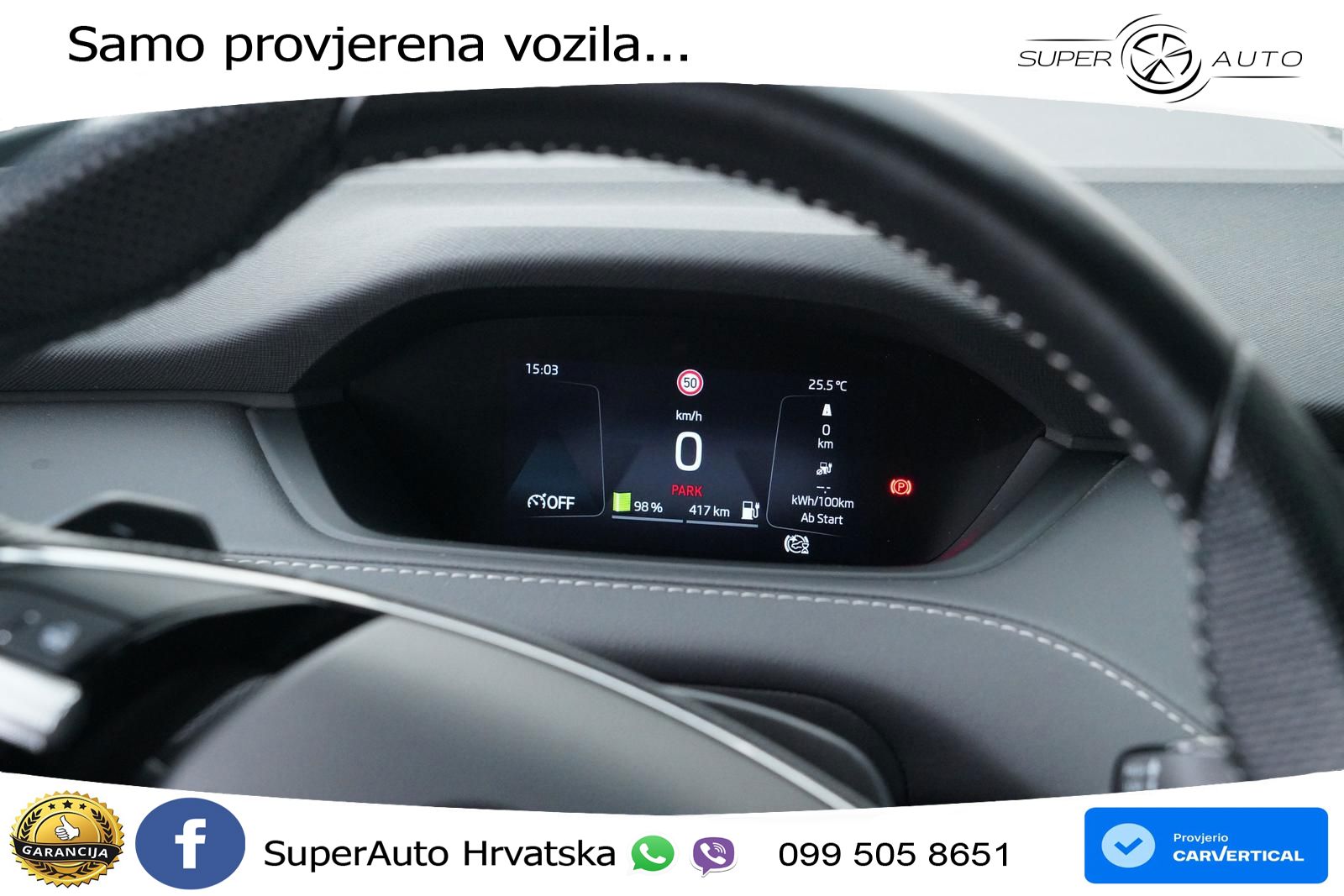 Škoda Enyaq iV 80 82 kWh (204 KS) SportLine