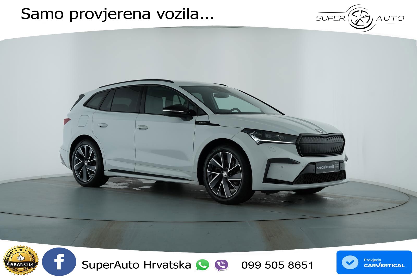 Škoda Enyaq iV 80 82 kWh (204 KS) SportLine