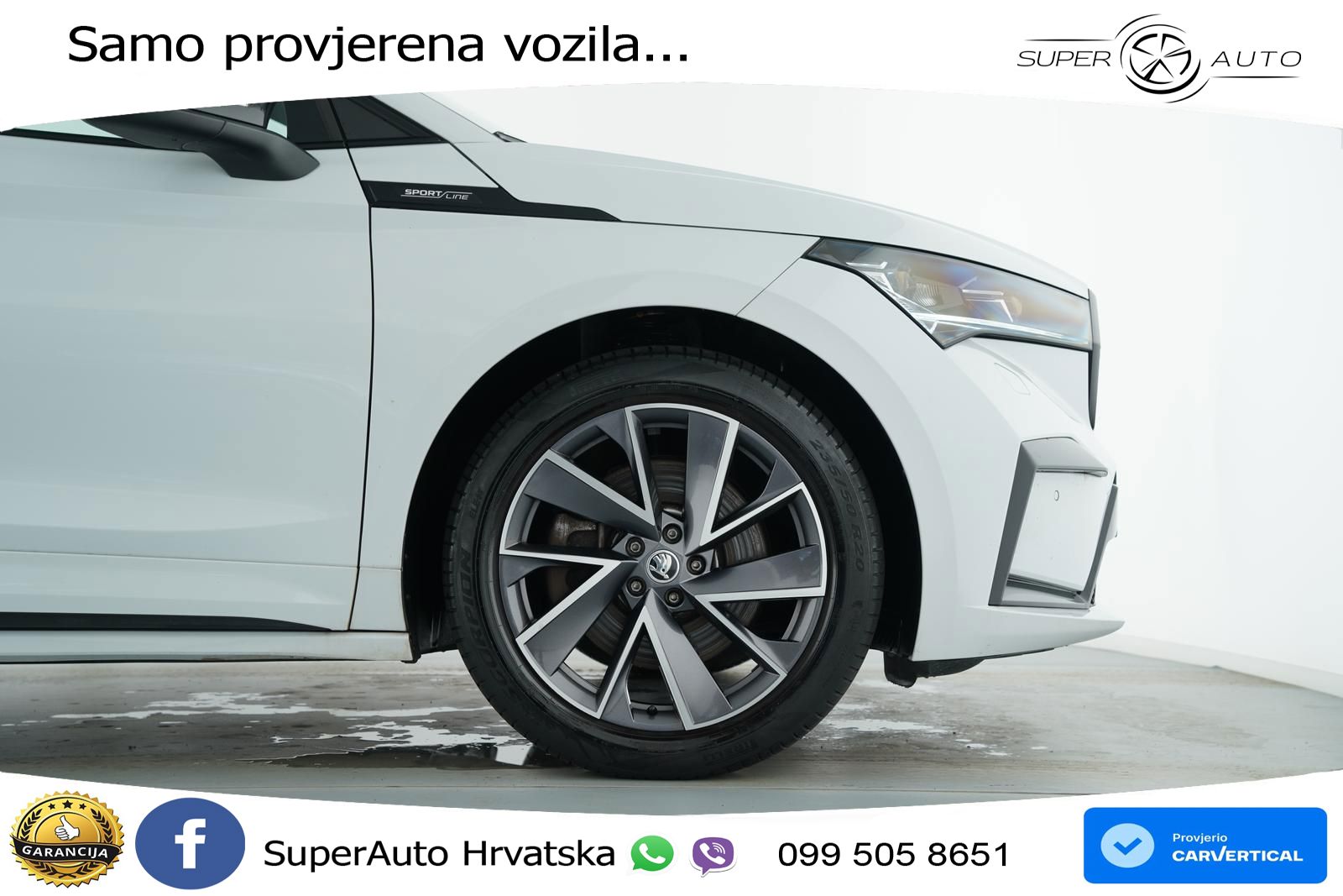 Škoda Enyaq iV 80 82 kWh (204 KS) SportLine