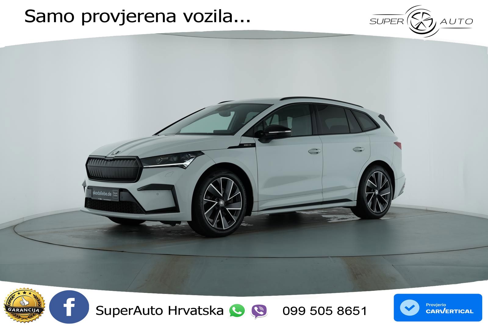 Škoda Enyaq iV 80 82 kWh (204 KS) SportLine
