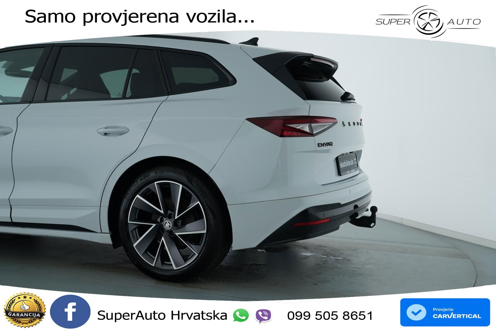 Škoda Enyaq iV 80 82 kWh (204 KS) SportLine