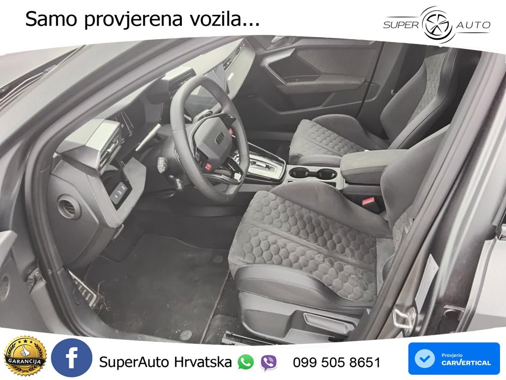 Audi RS3 Sportback 2.5 TFSI (400 KS) quattro S tronic LED+GR SJED+ACC