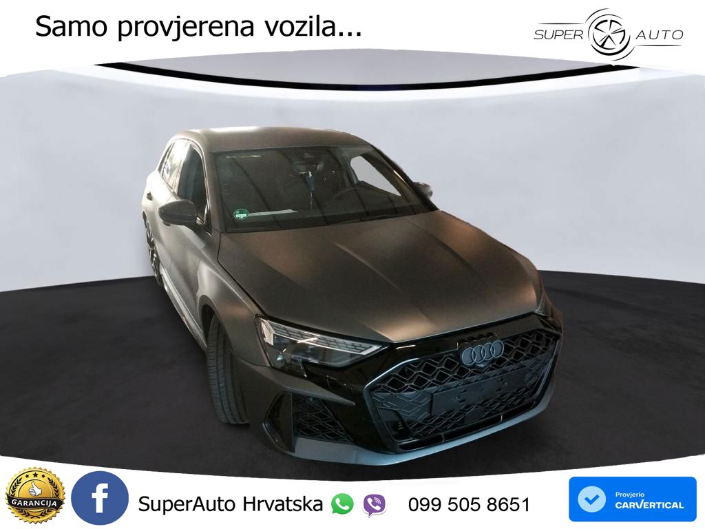Audi RS3 Sportback 2.5 TFSI (400 KS) quattro S tronic LED+GR SJED+ACC