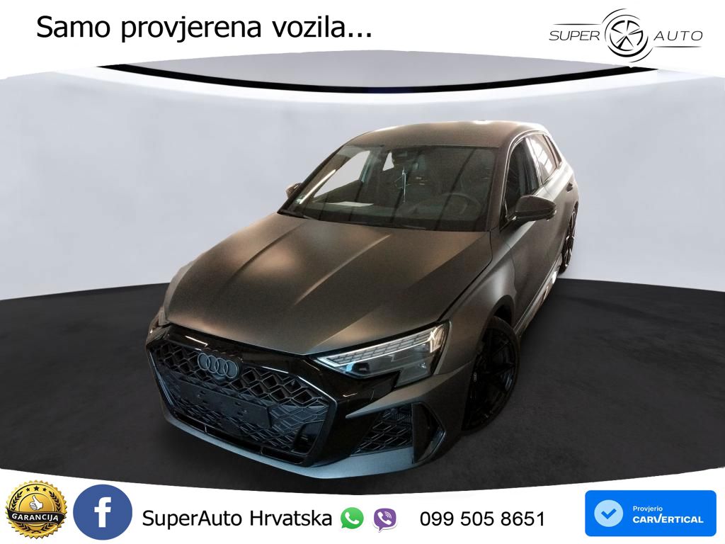 Audi RS3 Sportback 2.5 TFSI (400 KS) quattro S tronic LED+GR SJED+ACC
