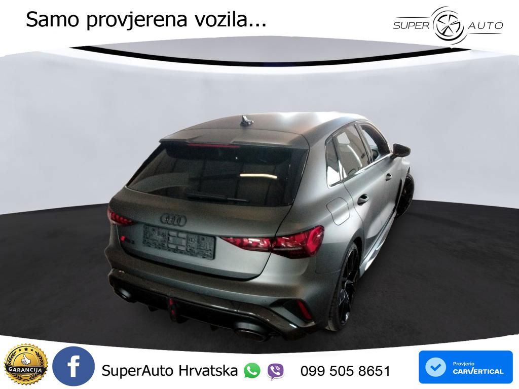 Audi RS3 Sportback 2.5 TFSI (400 KS) quattro S tronic LED+GR SJED+ACC