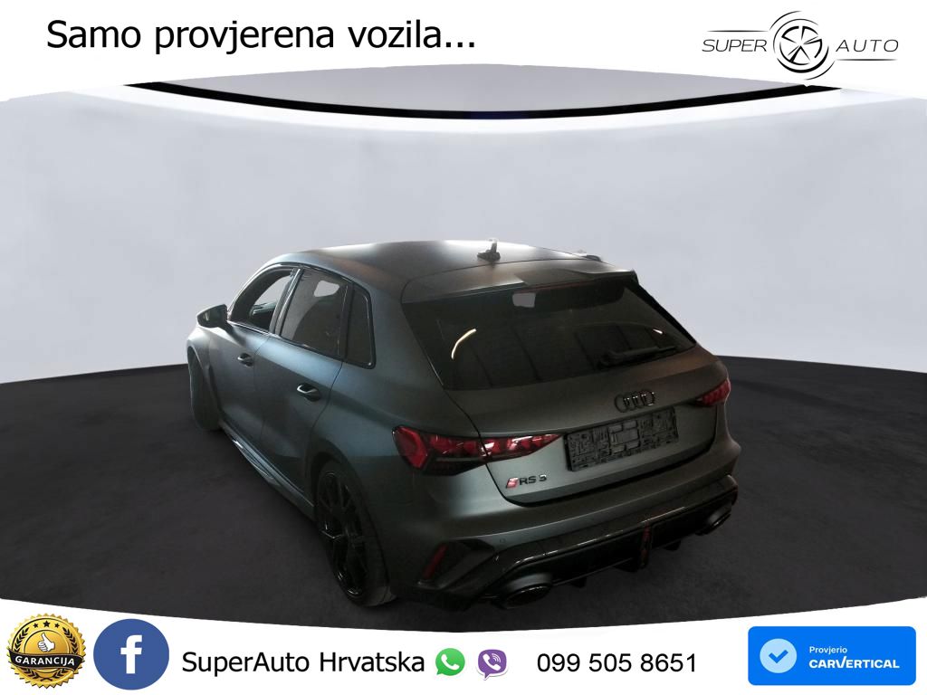 Audi RS3 Sportback 2.5 TFSI (400 KS) quattro S tronic LED+GR SJED+ACC
