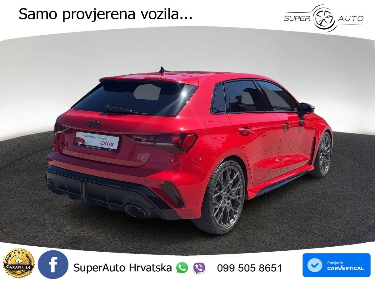 Audi RS3 Sedan 2.5 TFSI (400 KS) quattro S tronic LED+GR SJED+ACC