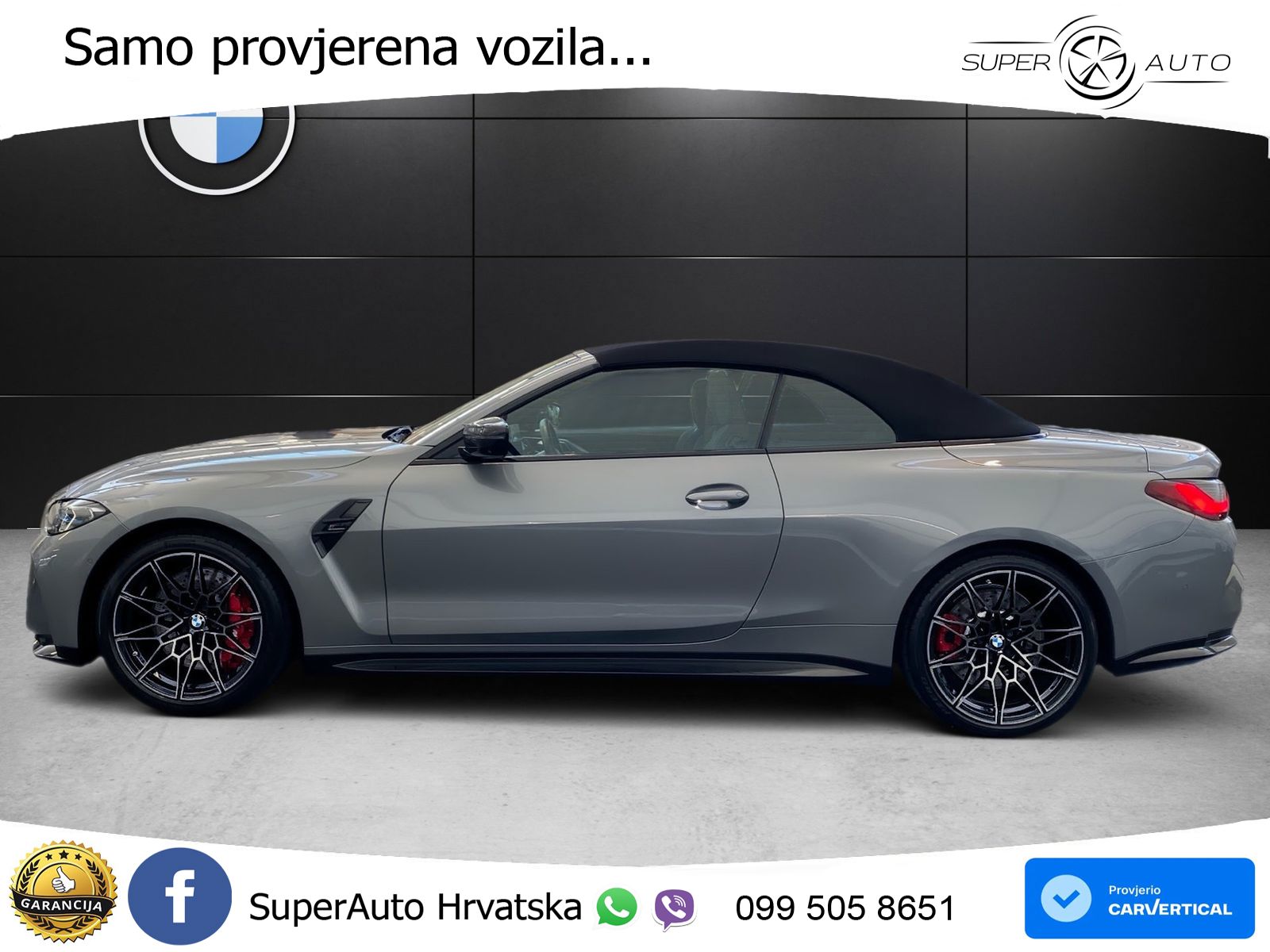 BMW M4 Convertible Competition 3.0 (510 KS) xDrive Steptronic LED+GR SJED+ACC