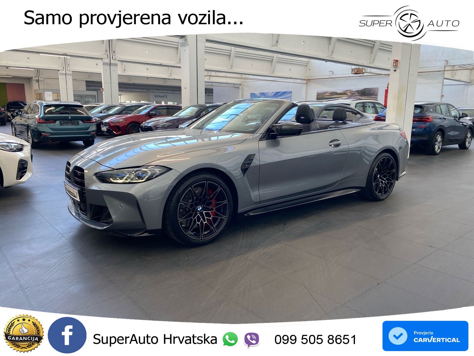 BMW M4 Convertible Competition 3.0 (510 KS) xDrive Steptronic LED+GR SJED+ACC