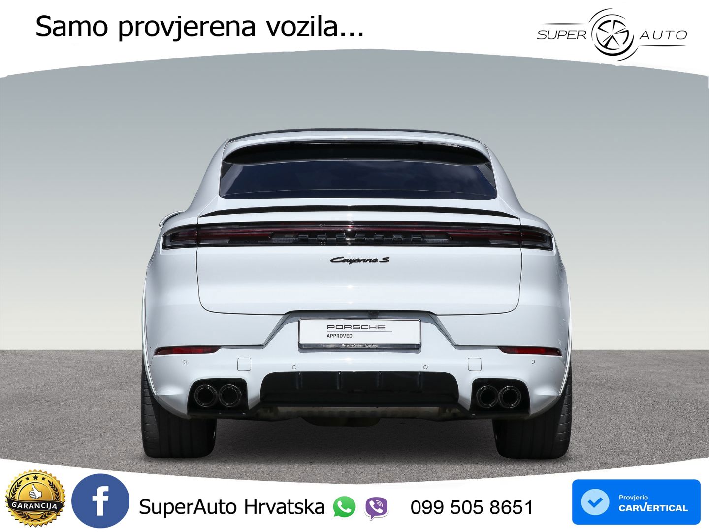 Porsche Cayenne Coupe S 3.0 V6 (519 KS) E-Hybrid Tiptronic S