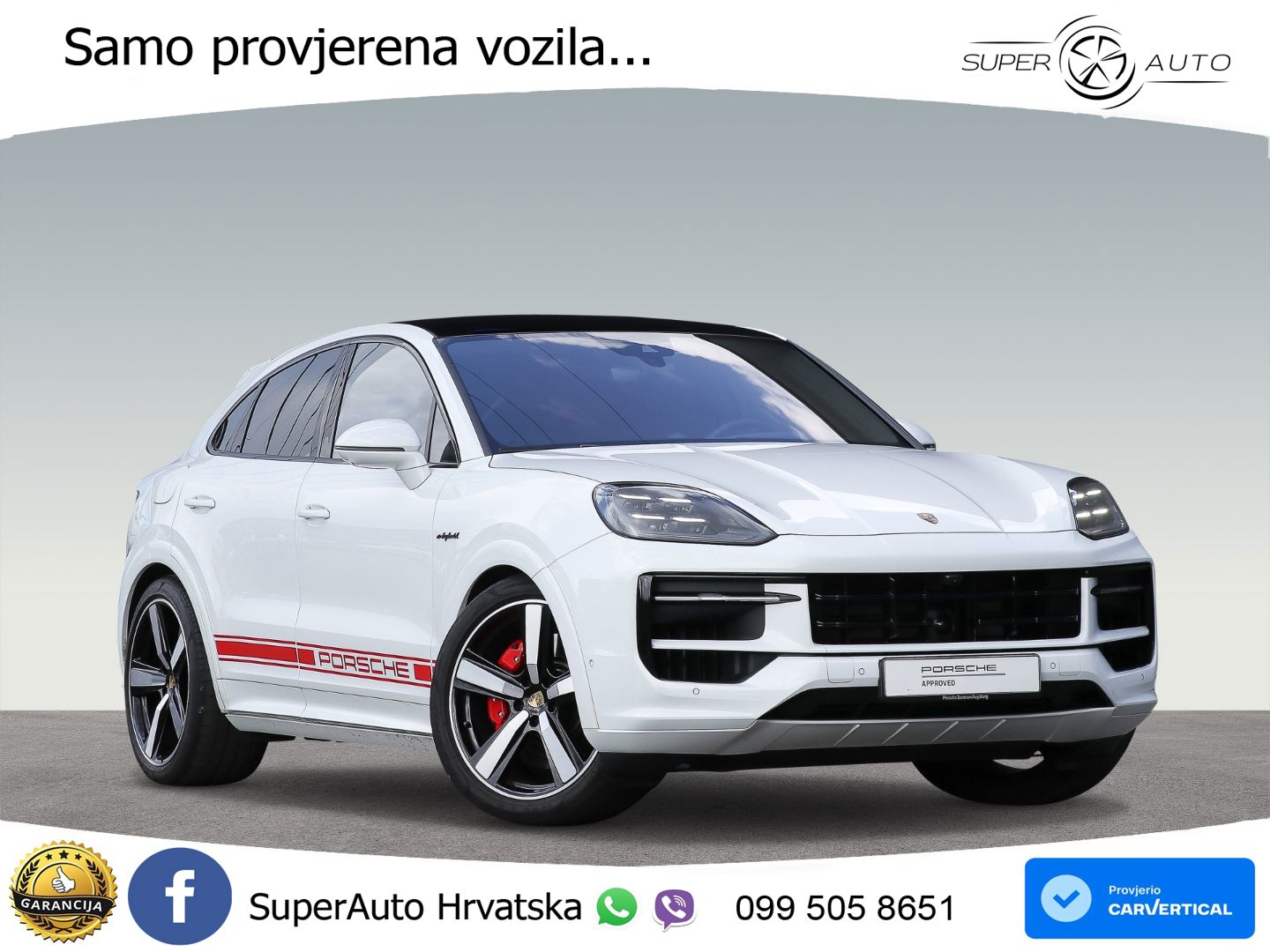 Porsche Cayenne Coupe S 3.0 V6 (519 KS) E-Hybrid Tiptronic S