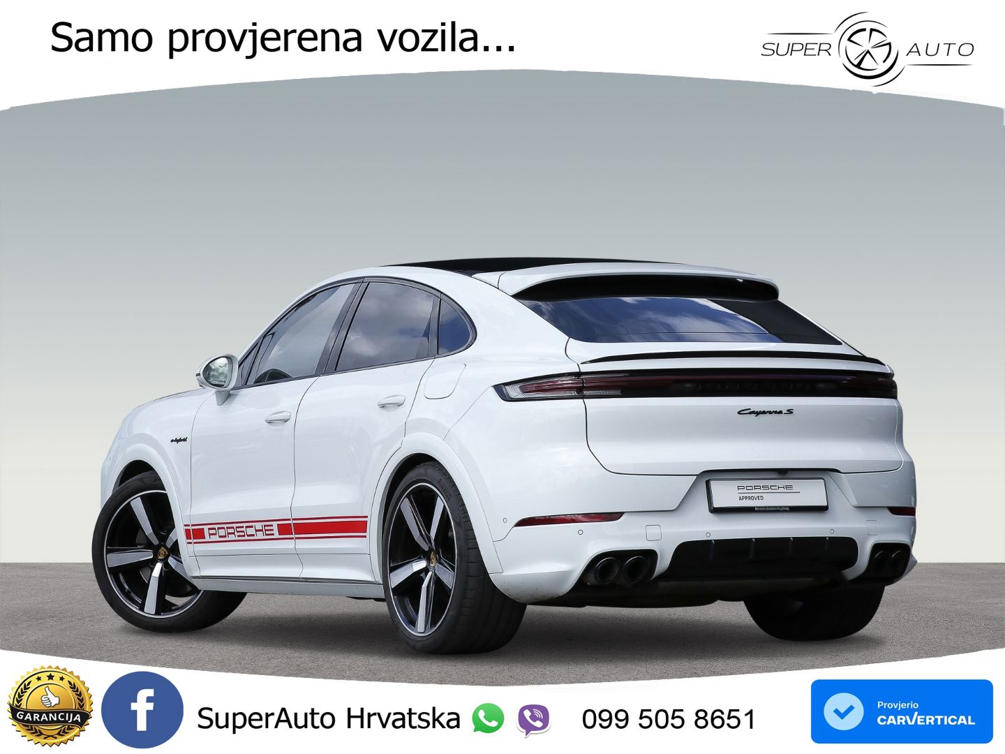 Porsche Cayenne Coupe S 3.0 V6 (519 KS) E-Hybrid Tiptronic S