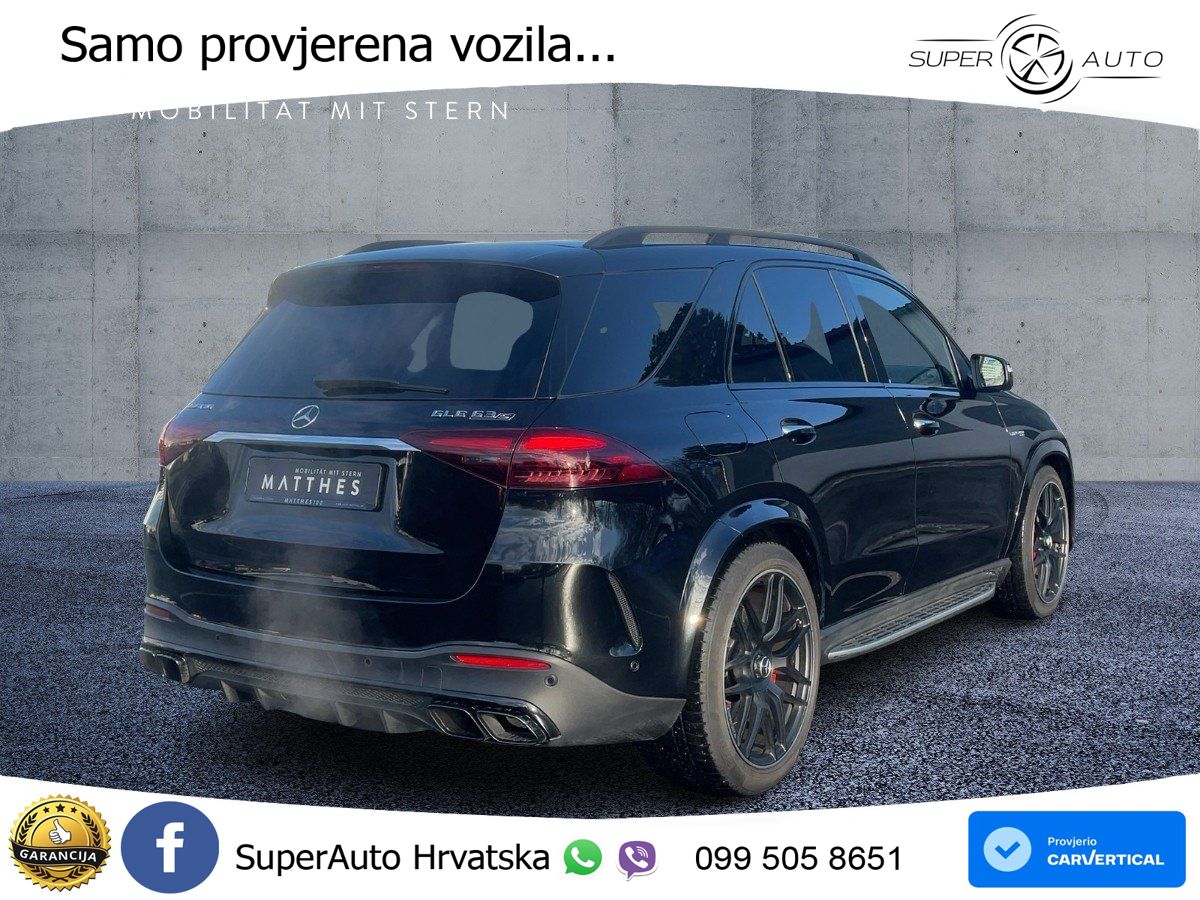 Mercedes AMG GLE 63 S V8 (612 KS) EQ Boost 4MATIC+ AMG SPEEDSHIFT TCT 9G LED+GR SJED+ACC
