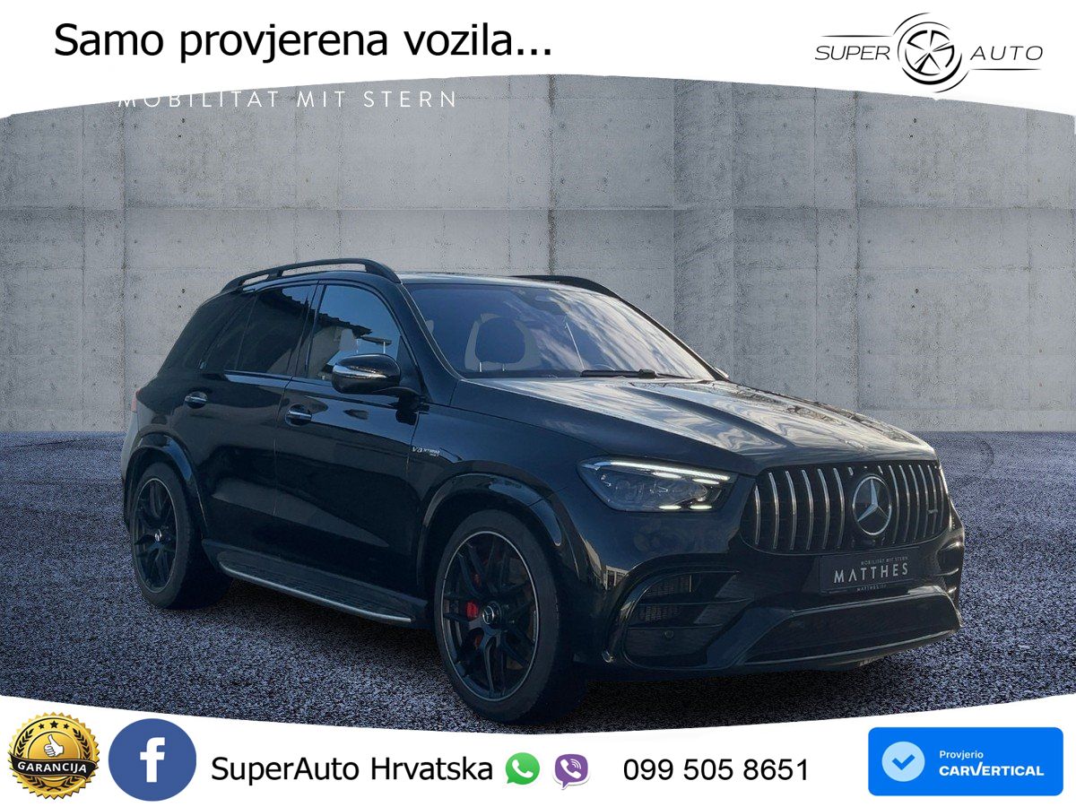 Mercedes AMG GLE 63 S V8 (612 KS) EQ Boost 4MATIC+ AMG SPEEDSHIFT TCT 9G LED+GR SJED+ACC