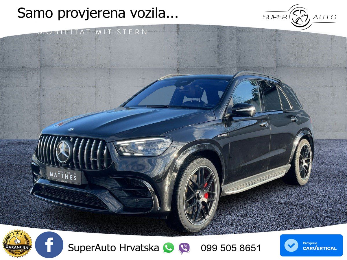 Mercedes AMG GLE 63 S V8 (612 KS) EQ Boost 4MATIC+ AMG SPEEDSHIFT TCT 9G LED+GR SJED+ACC