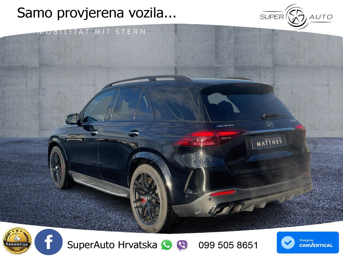 Mercedes AMG GLE 63 S V8 (612 KS) EQ Boost 4MATIC+ AMG SPEEDSHIFT TCT 9G LED+GR SJED+ACC