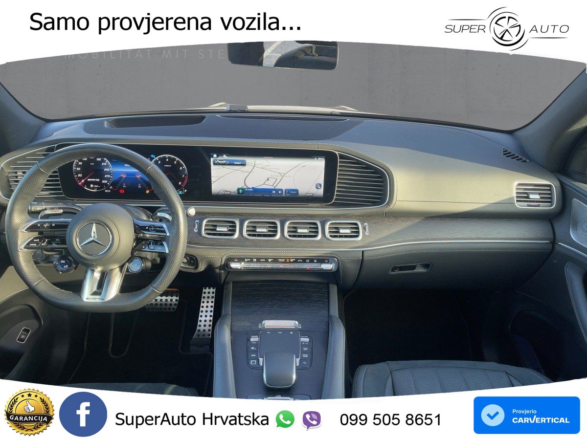 Mercedes AMG GLE 63 S V8 (612 KS) EQ Boost 4MATIC+ AMG SPEEDSHIFT TCT 9G LED+GR SJED+ACC