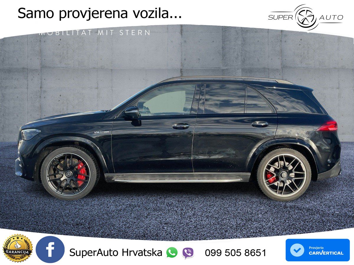 Mercedes AMG GLE 63 S V8 (612 KS) EQ Boost 4MATIC+ AMG SPEEDSHIFT TCT 9G LED+GR SJED+ACC