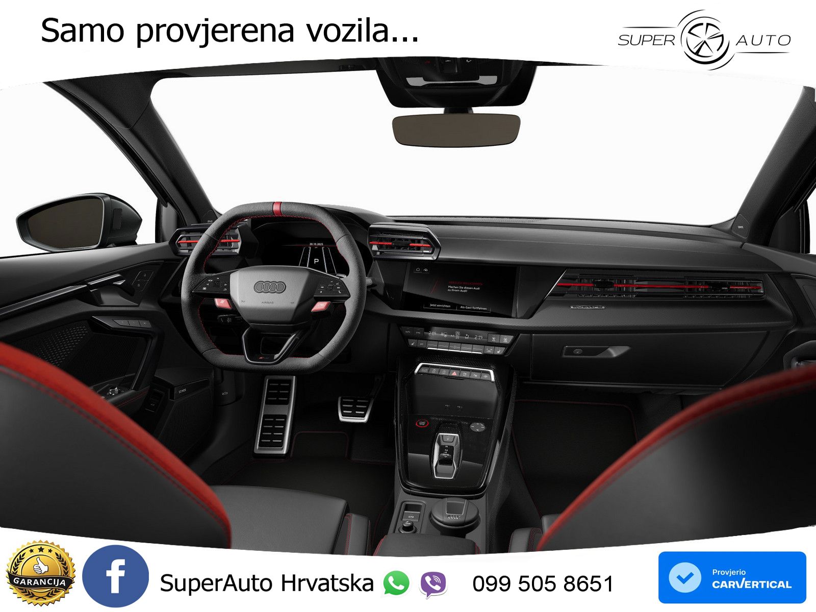 Audi RS3 Sportback 2.5 TFSI (400 KS) quattro S tronic LED+GR SJED+ACC