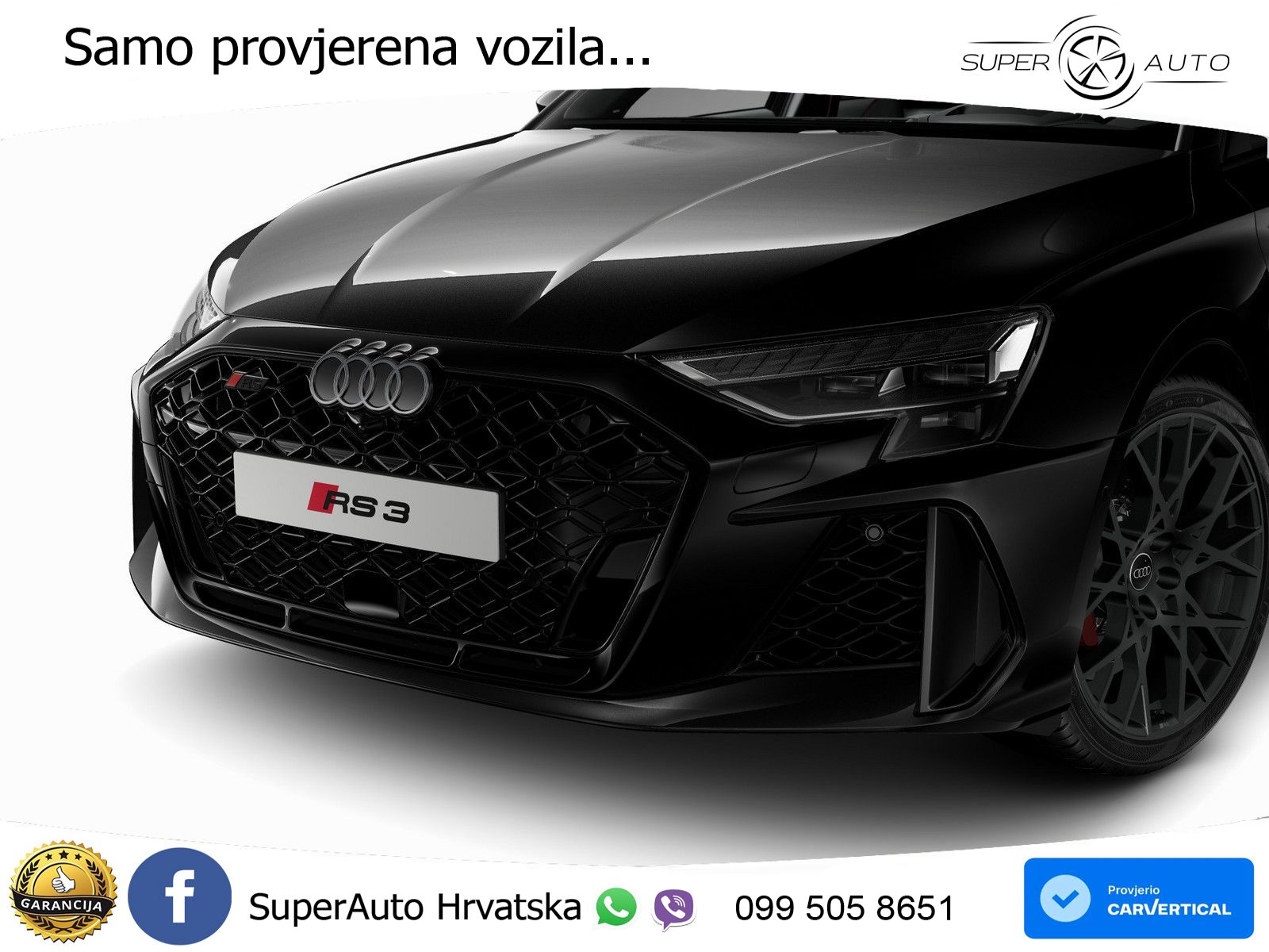 Audi RS3 Sportback 2.5 TFSI (400 KS) quattro S tronic LED+GR SJED+ACC