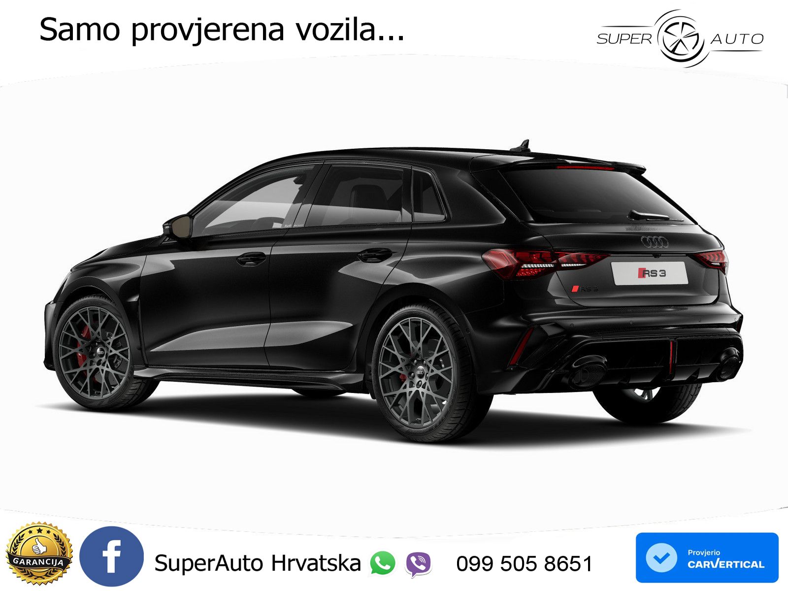 Audi RS3 Sportback 2.5 TFSI (400 KS) quattro S tronic LED+GR SJED+ACC