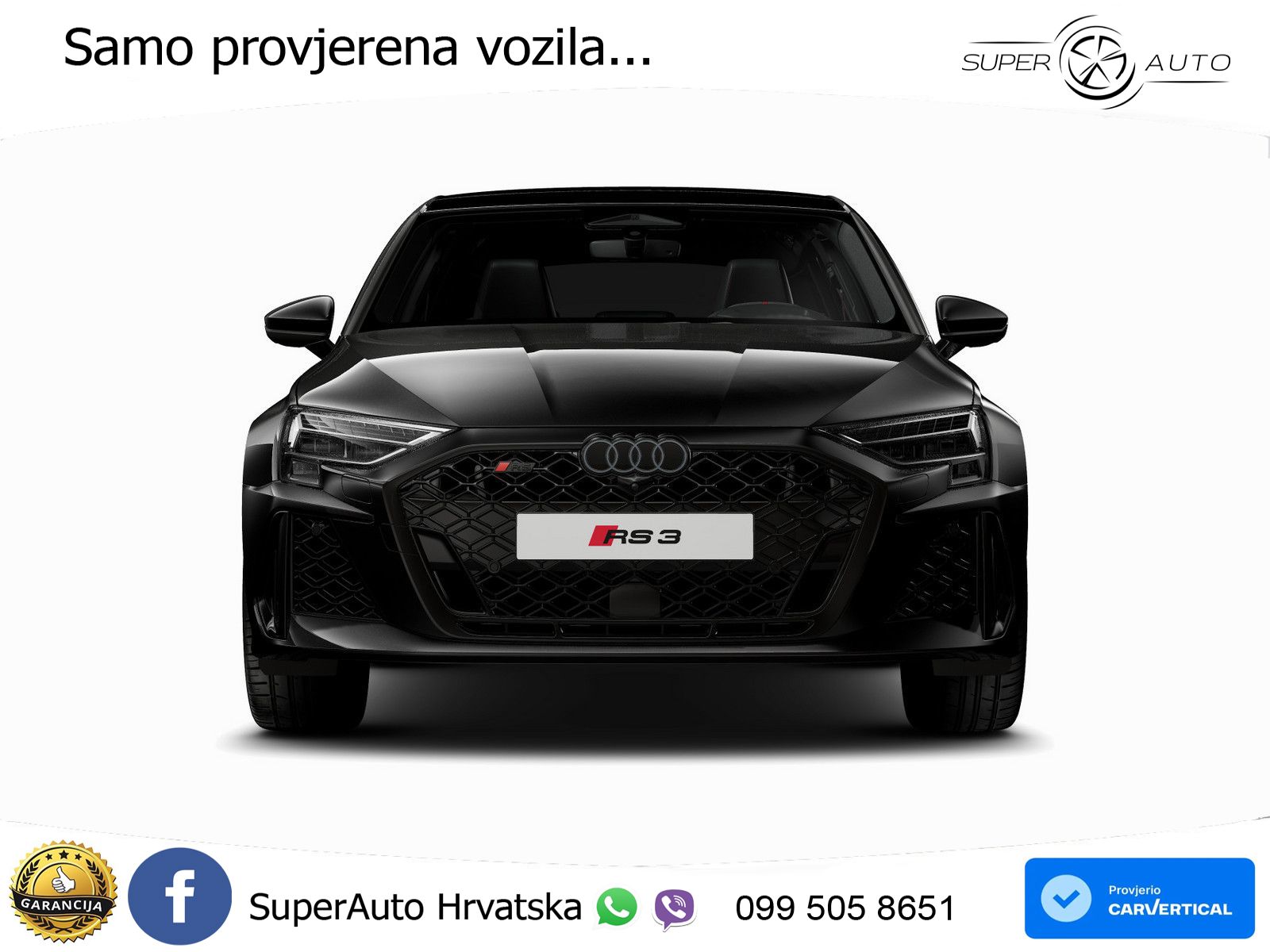 Audi RS3 Sportback 2.5 TFSI (400 KS) quattro S tronic LED+GR SJED+ACC