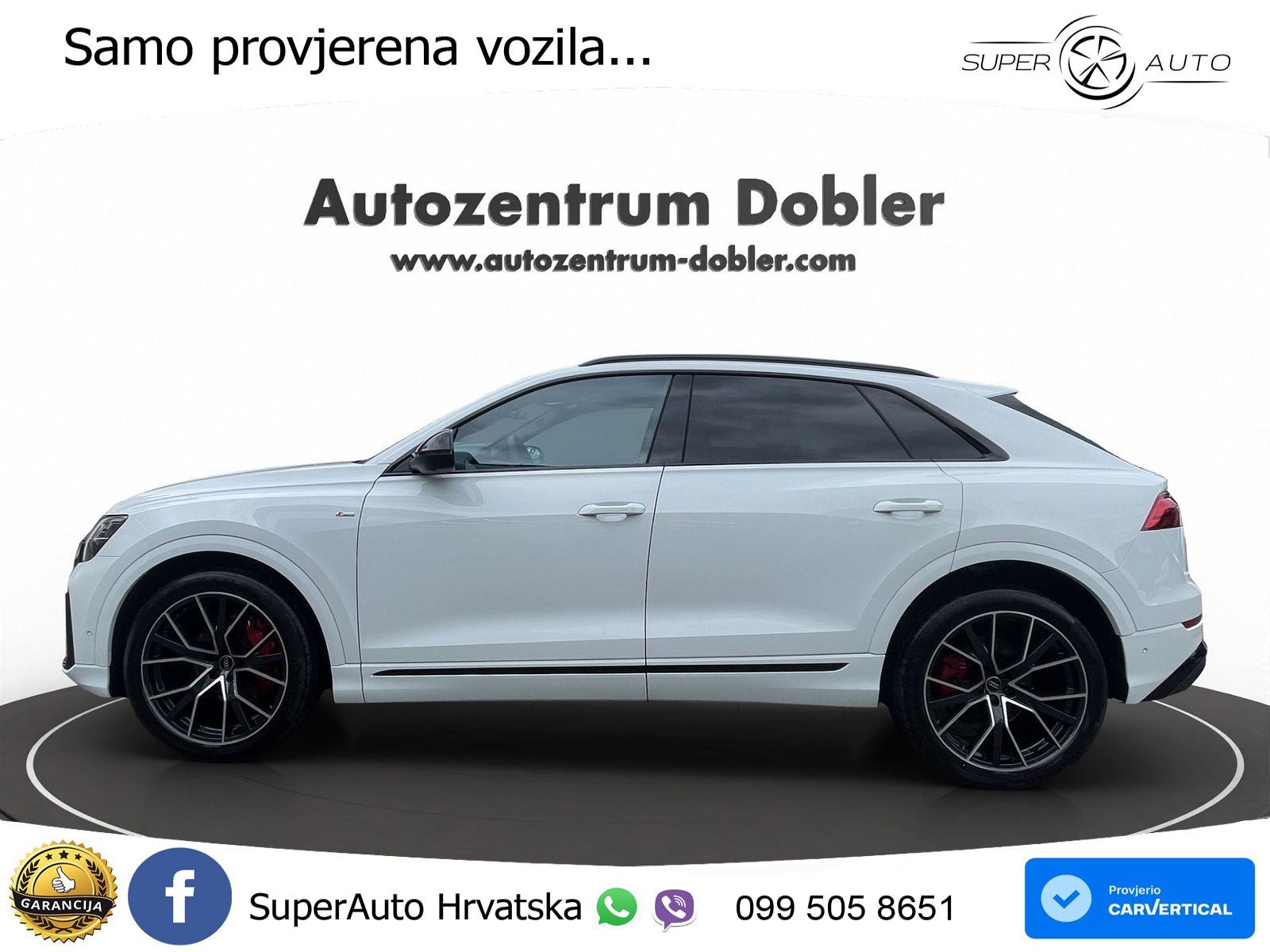 Audi Q8 50 TDI V6 (286 KS) quattro Tiptronic S line LED+GR SJED+ACC