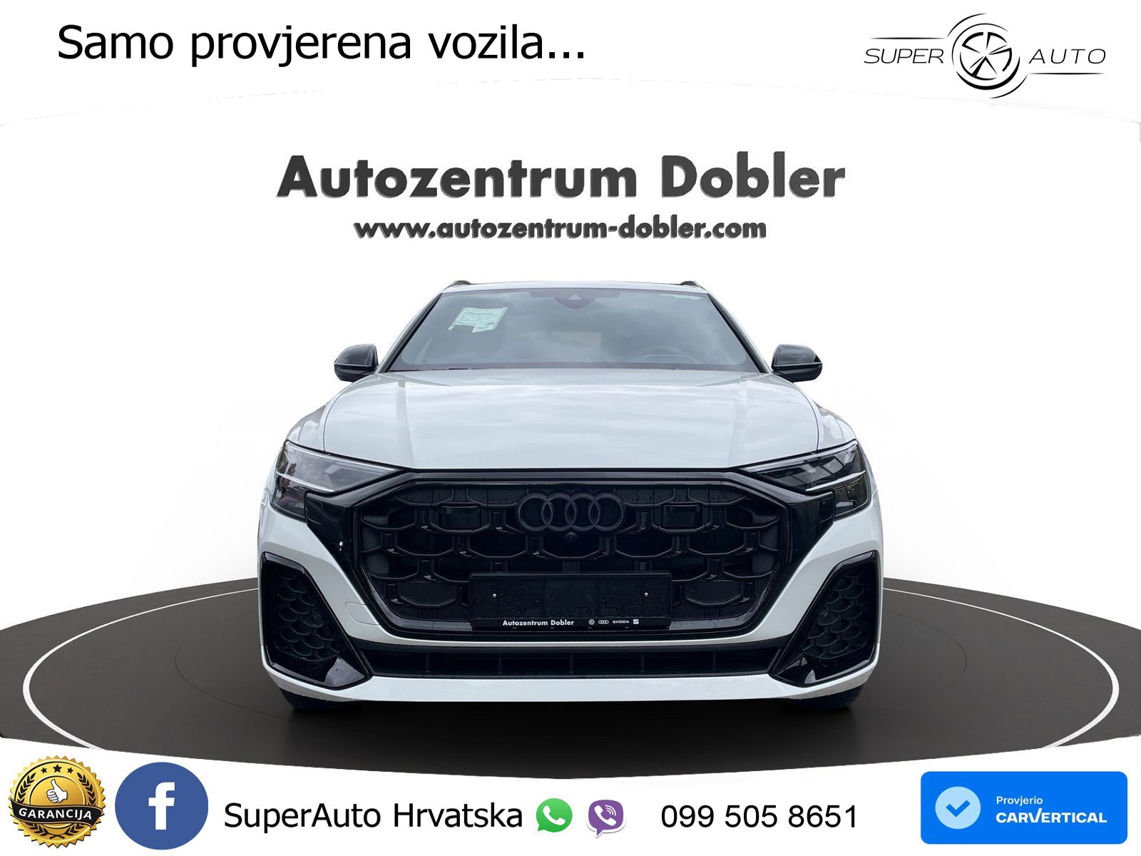Audi Q8 50 TDI V6 (286 KS) quattro Tiptronic S line LED+GR SJED+ACC