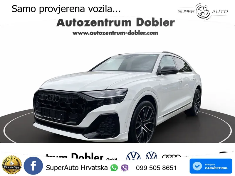 Audi Q8 50 TDI V6 (286 KS) quattro Tiptronic S line LED+GR SJED+ACC