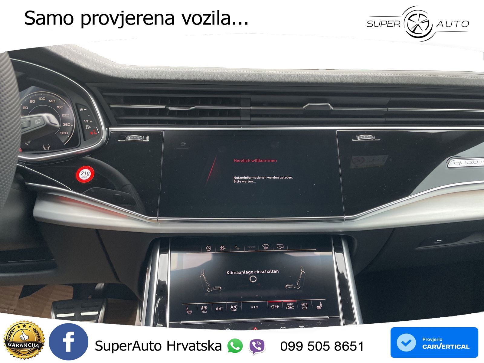 Audi Q8 50 TDI V6 (286 KS) quattro Tiptronic S line LED+GR SJED+ACC