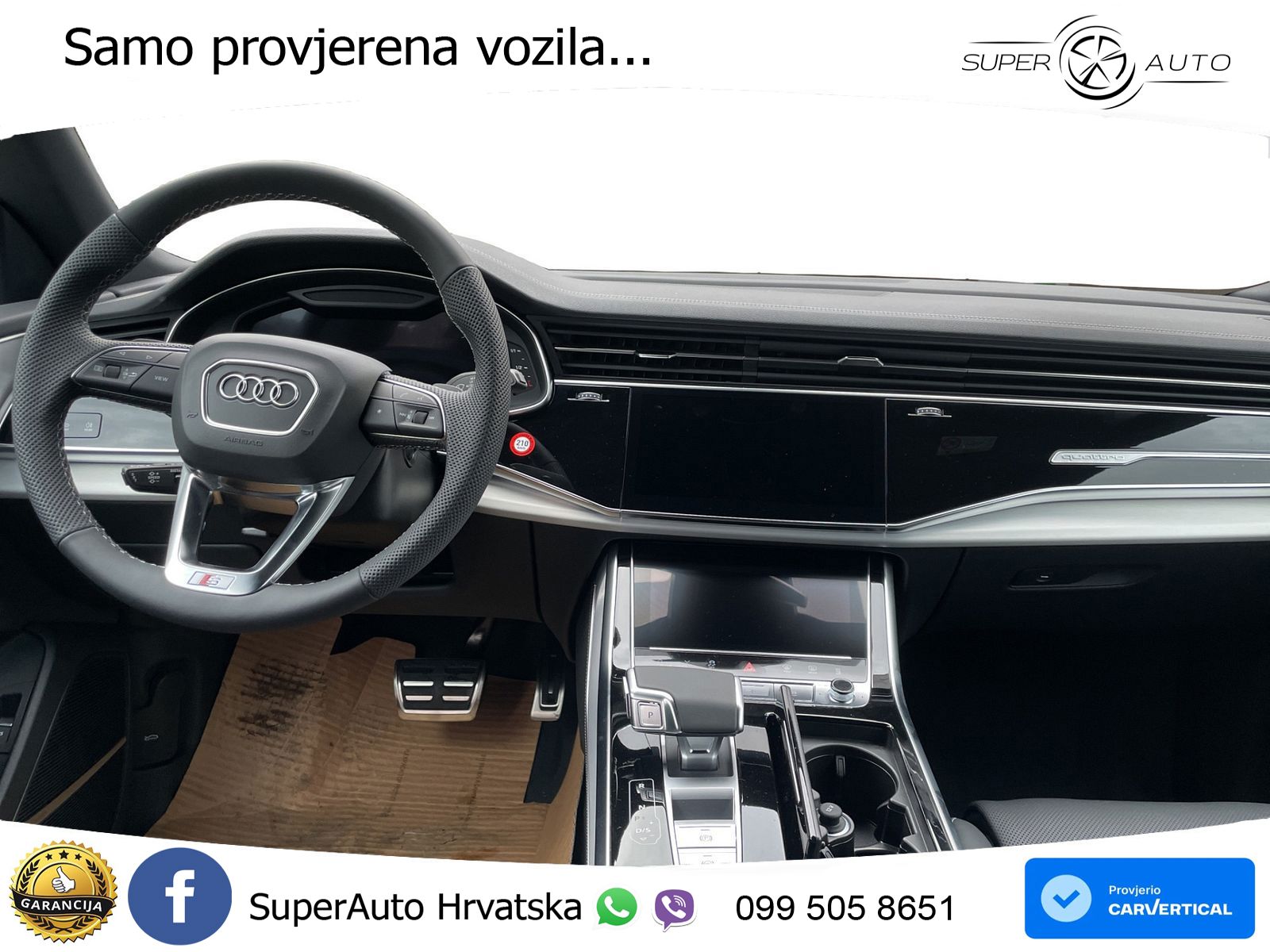 Audi Q8 50 TDI V6 (286 KS) quattro Tiptronic S line LED+GR SJED+ACC