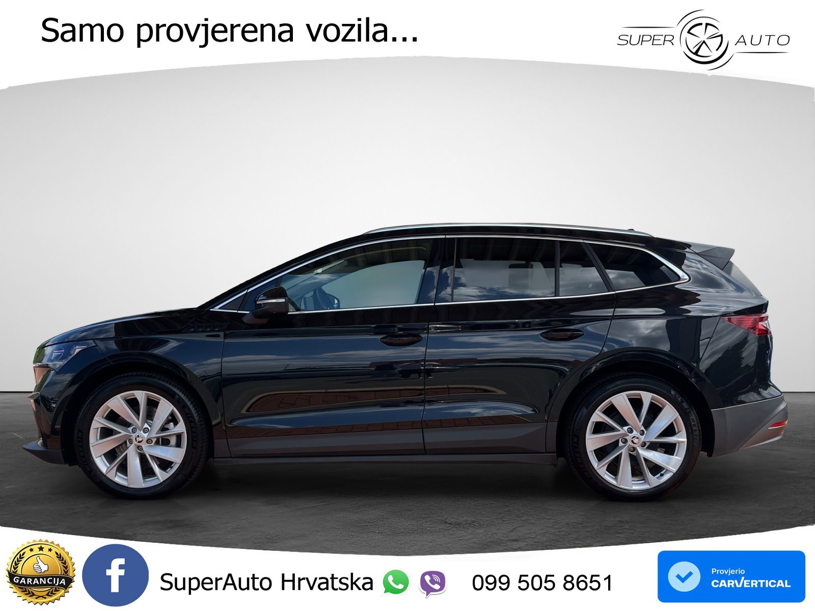 Škoda Enyaq iV 80x 82 kWh (265 KS) AWD Suite LED+GR SJED+ACC
