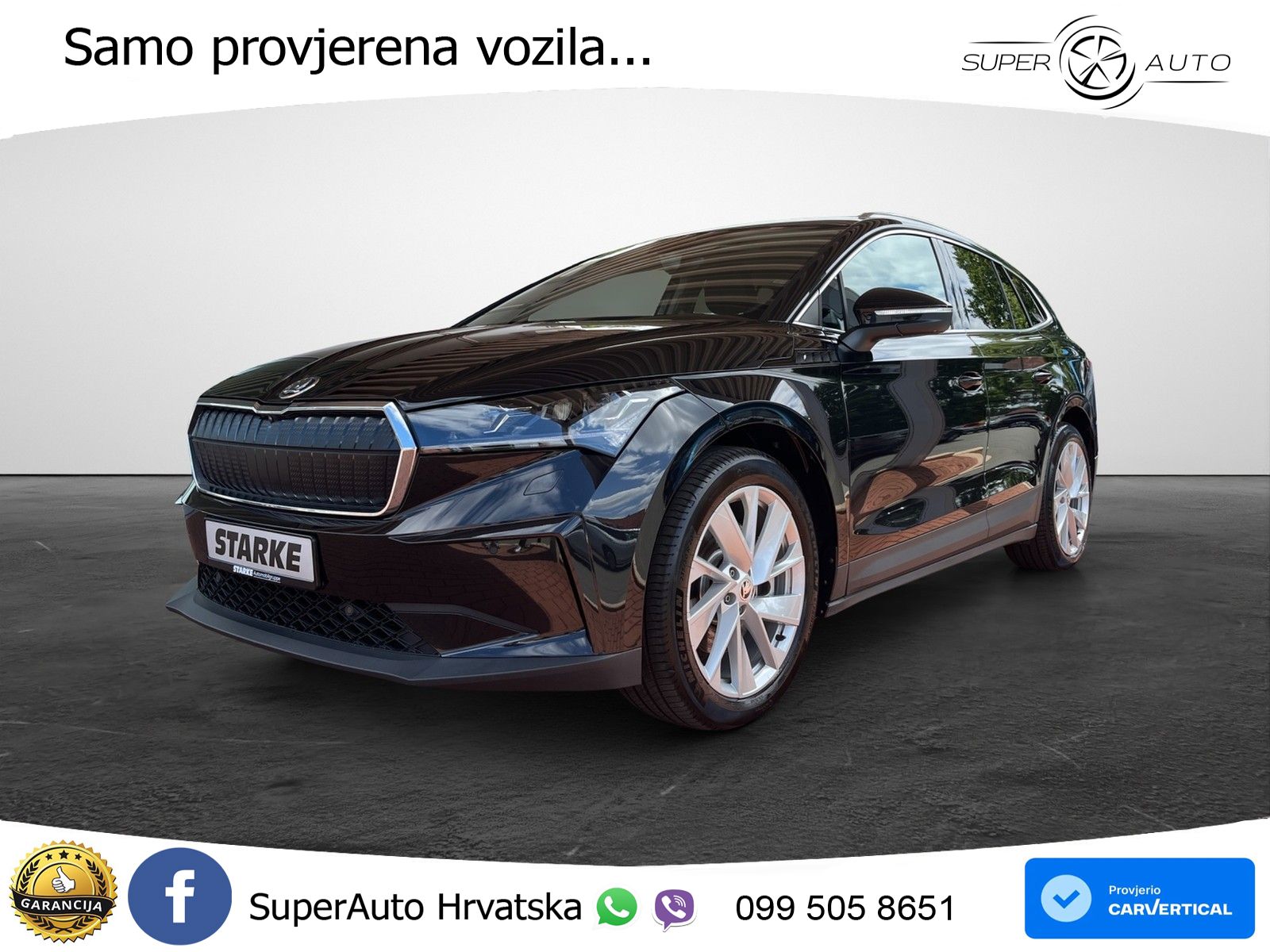 Škoda Enyaq iV 80x 82 kWh (265 KS) AWD Suite LED+GR SJED+ACC