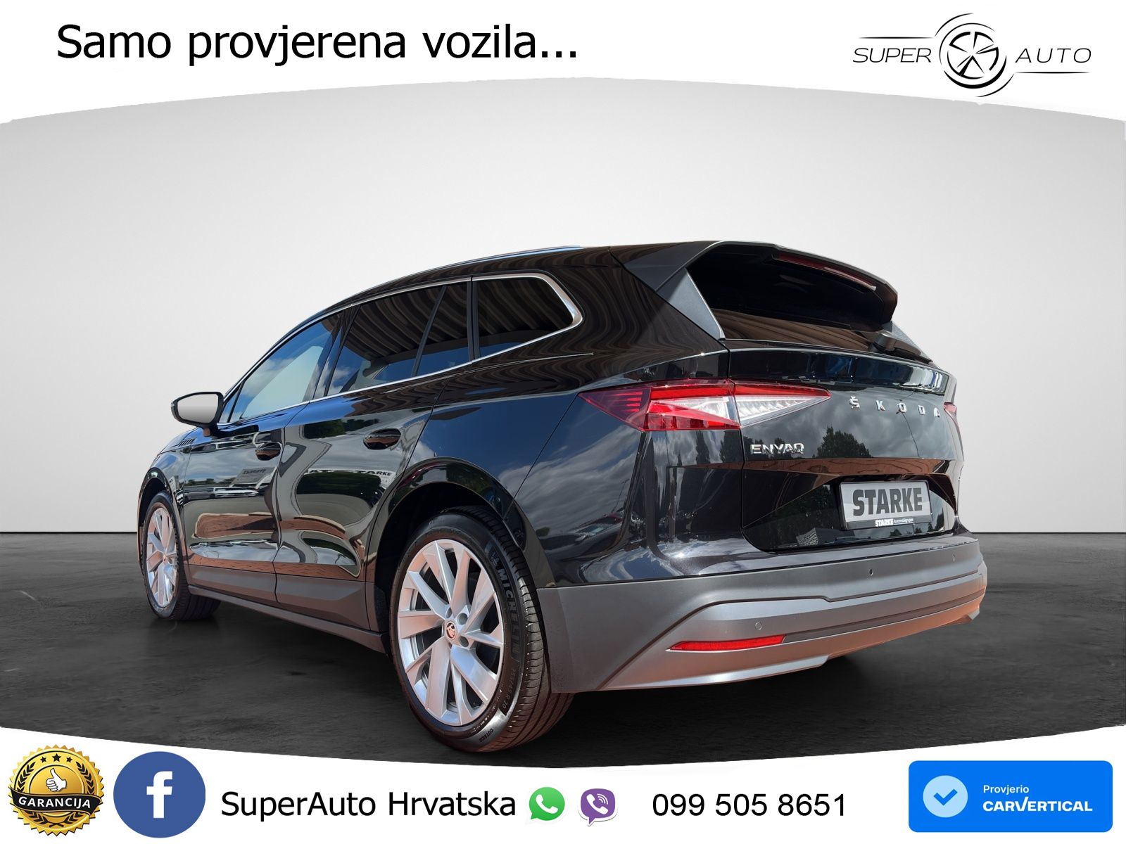 Škoda Enyaq iV 80x 82 kWh (265 KS) AWD Suite LED+GR SJED+ACC