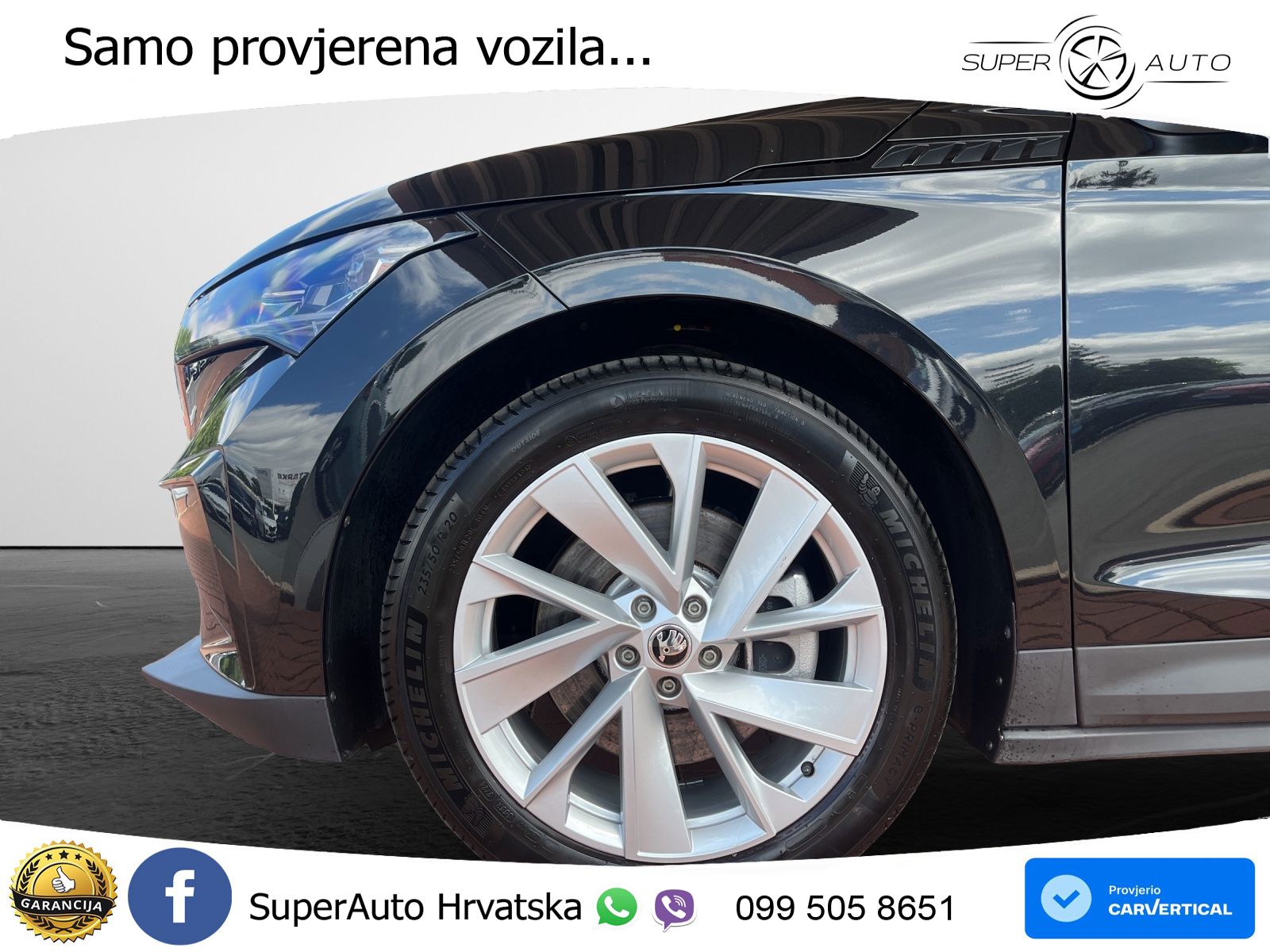 Škoda Enyaq iV 80x 82 kWh (265 KS) AWD Suite LED+GR SJED+ACC