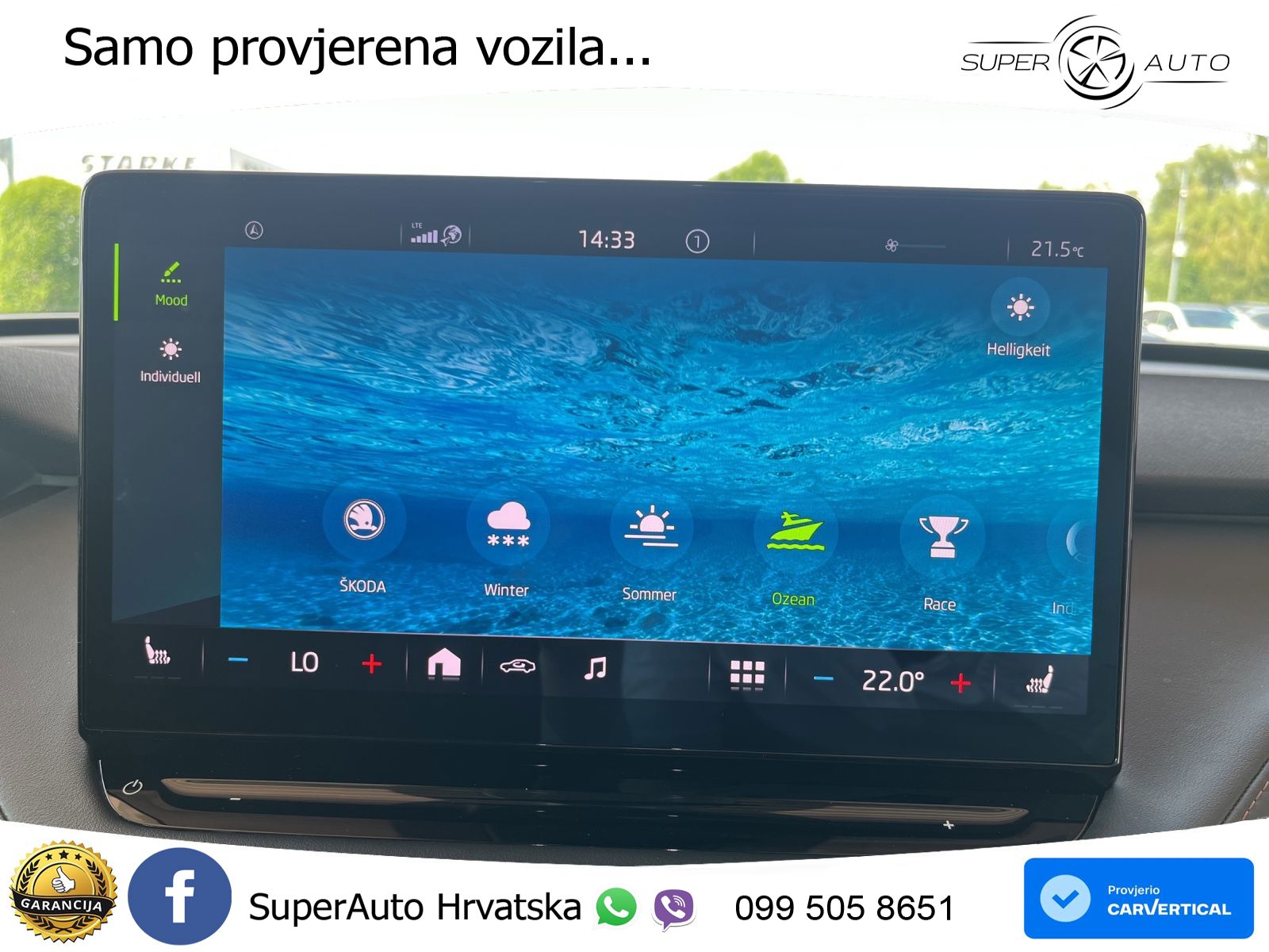 Škoda Enyaq iV 80x 82 kWh (265 KS) AWD Suite LED+GR SJED+ACC