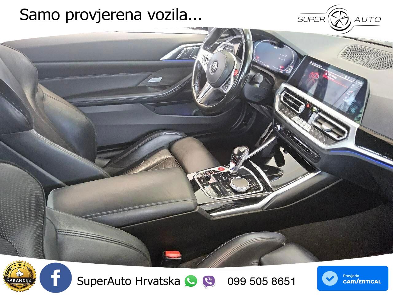 BMW M4 Competition 3.0 (510 KS) Steptronic LED+GR SJED+ACC