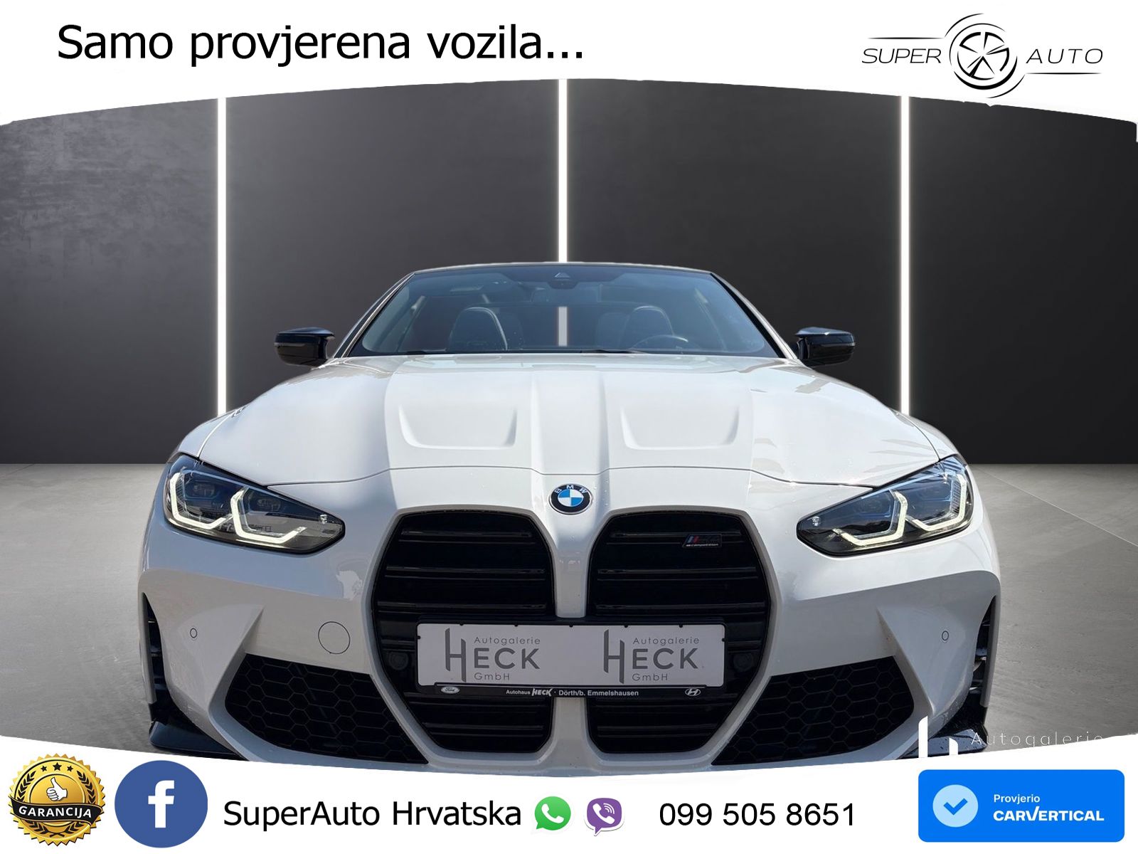 BMW M4 Convertible Competition 3.0 (510 KS) xDrive Steptronic LED+GR SJED+ACC