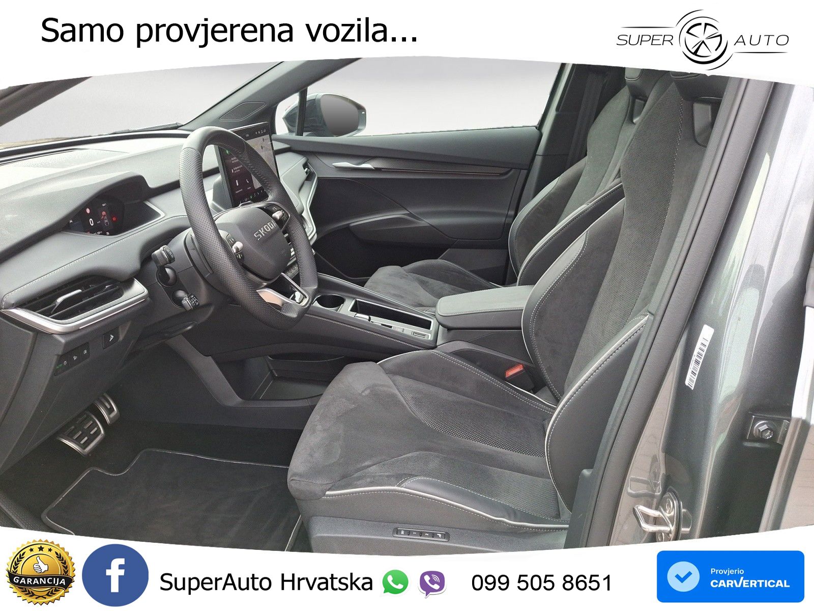 Škoda Enyaq Coupe iV 85 82 kWh (286 KS) SportLine LED+GR SJED+ACC