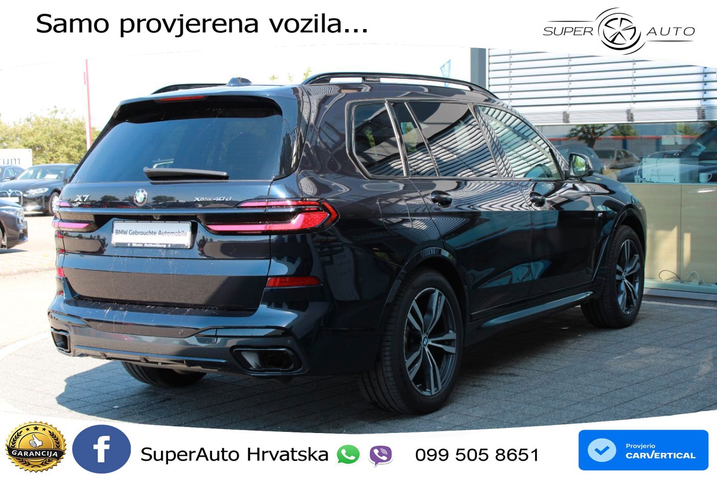 BMW X7 40d (352 KS) xDrive Steptronic M Sport LED+GR SJED+ACC
