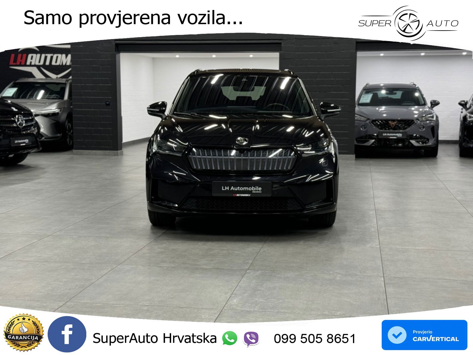 Škoda Enyaq iV 80 82 kWh (204 KS) SportLine LED+GR SJED+ACC