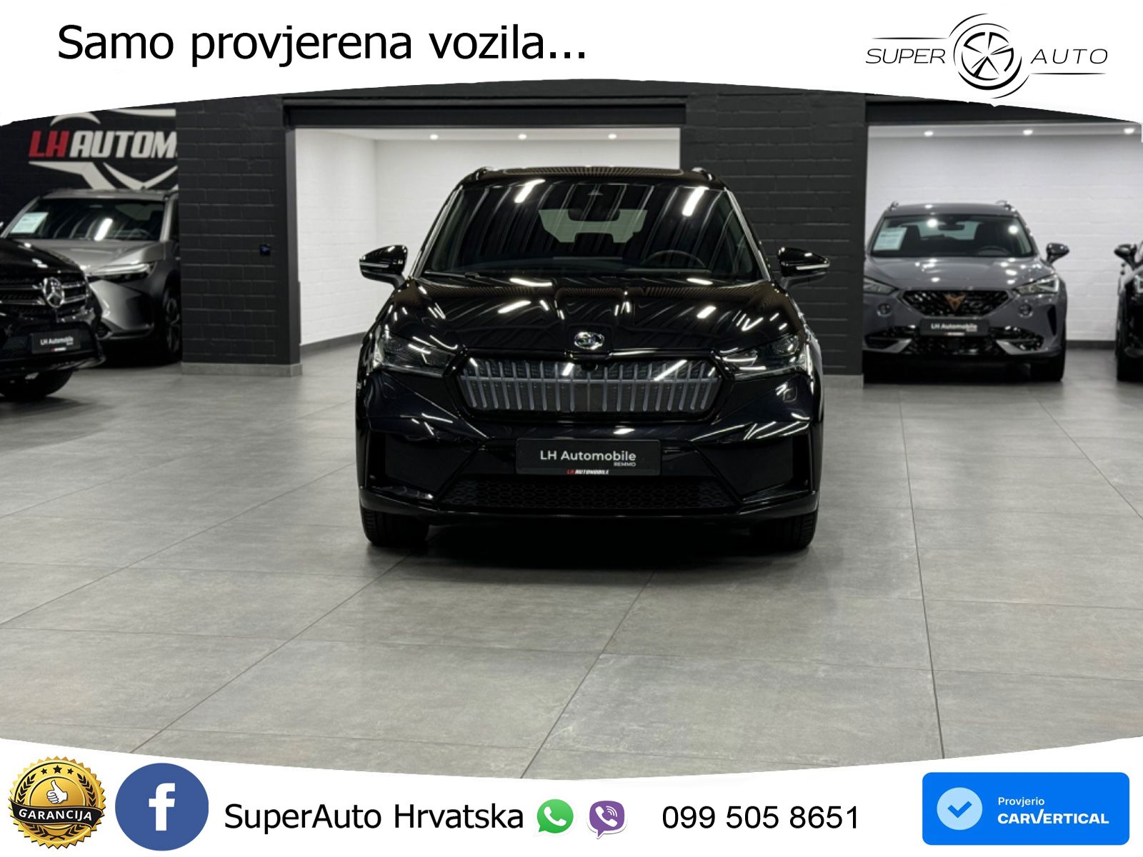 Škoda Enyaq iV 80 82 kWh (204 KS) SportLine LED+GR SJED+ACC